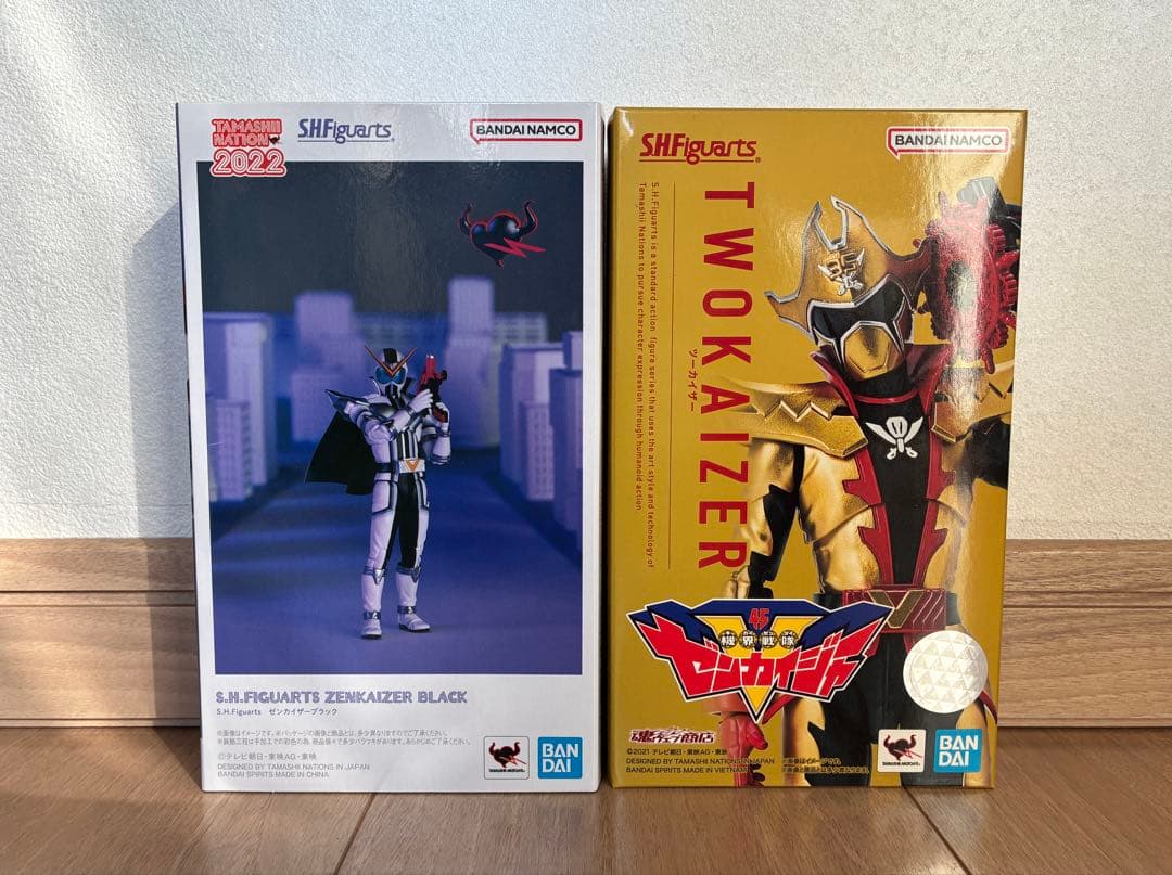 フィギュアーツ　ゼンカイザーブラック＆ツーカイザー