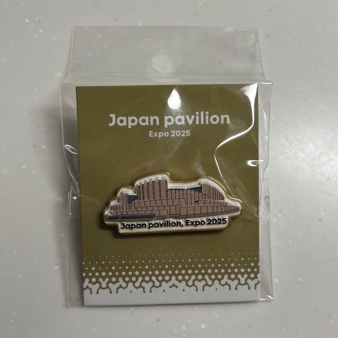 レア）関西万博 日本館 建物 ピンバッジ
