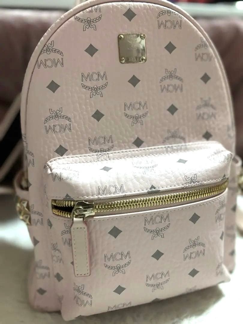 MCM パウダーピンク Sサイズ