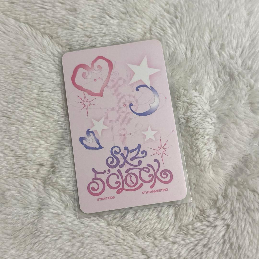 StrayKids ペンミ 5'clock オンライン 特典トレカ バンチャン - メルカリ