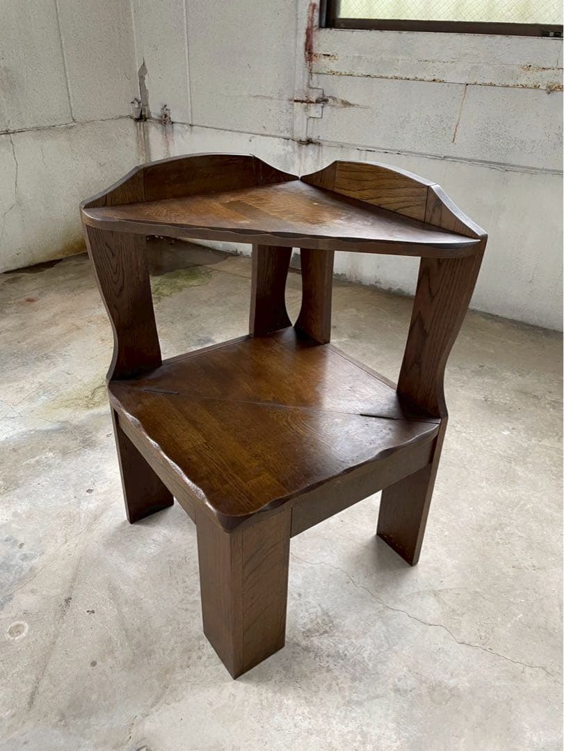 無垢材　ヴィンテージ サイドチェスト　コーナーチェスト　ボード　椅子　チェア