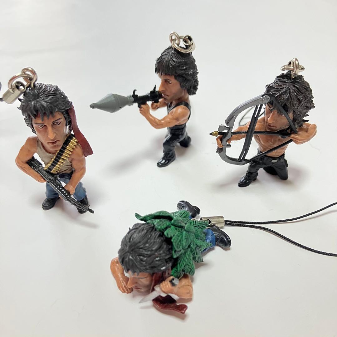 ランボー RAMBO フィギュア ストラップ 4体セット - メルカリ