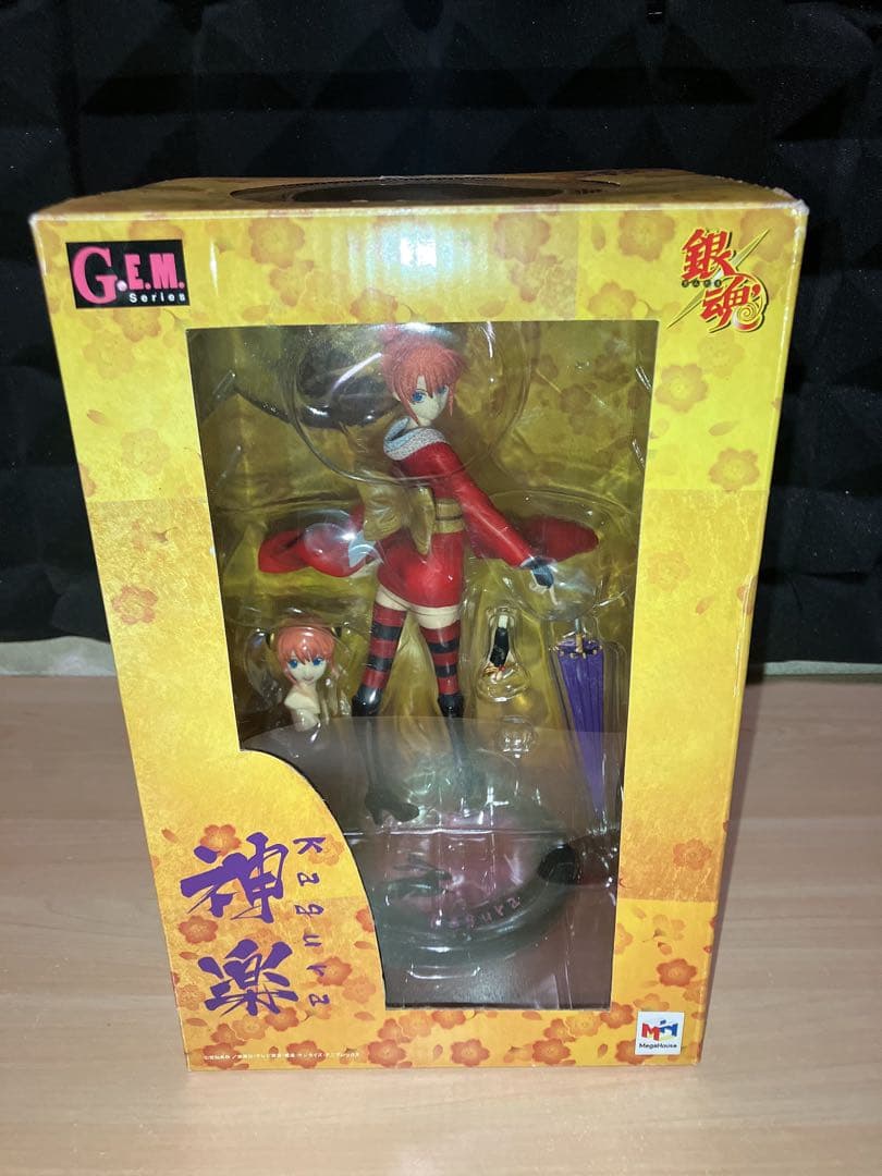 希少 メガハウス G.E.M. 銀魂 神楽 着物ver. フィギュア