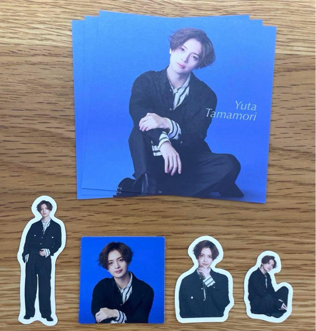 玉森裕太 フレークシール ましかくメモ 2023 キスマイ Kis-My-Ft2