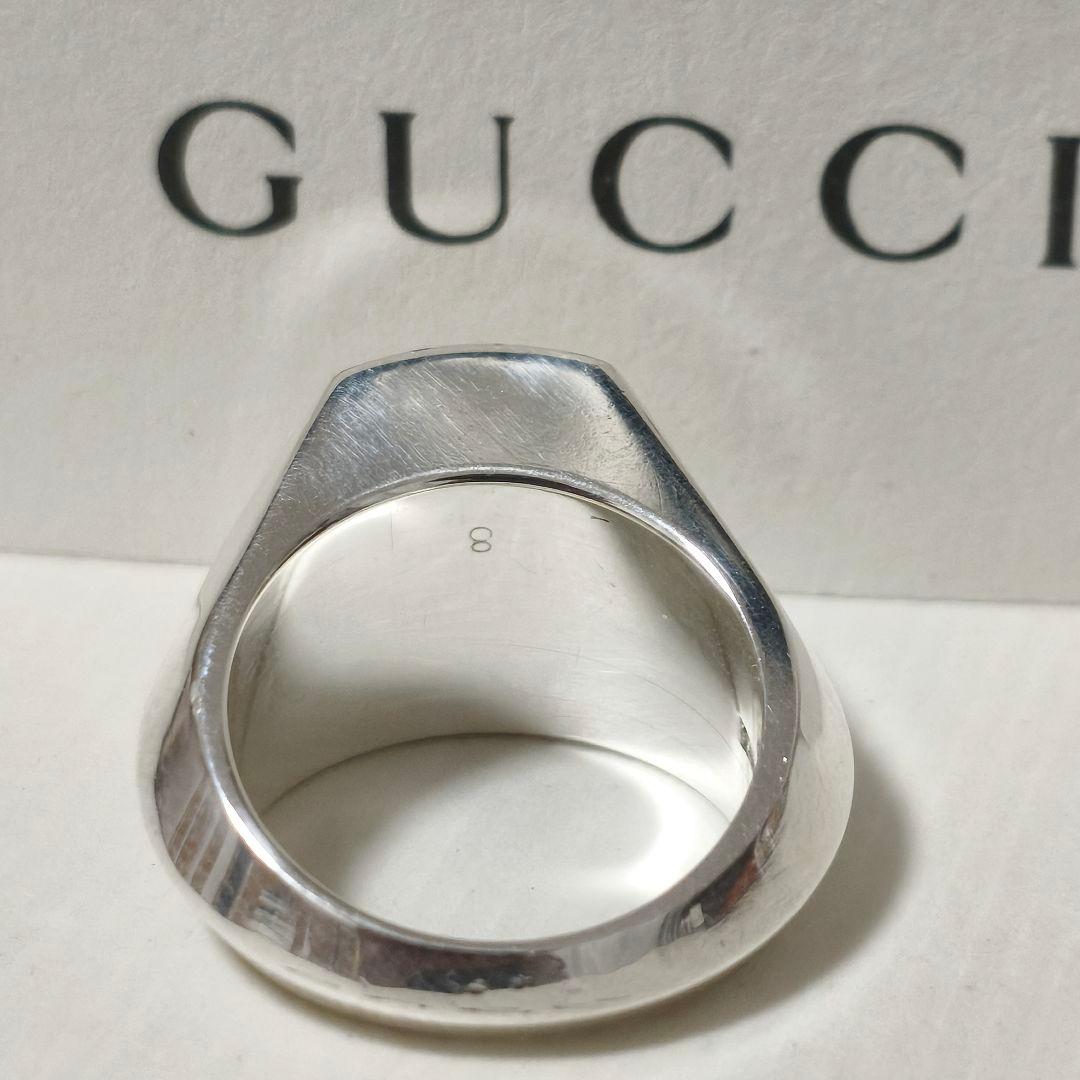 GUCCI グッチ ヘキサゴン 印台 リング 8号 - メルカリ
