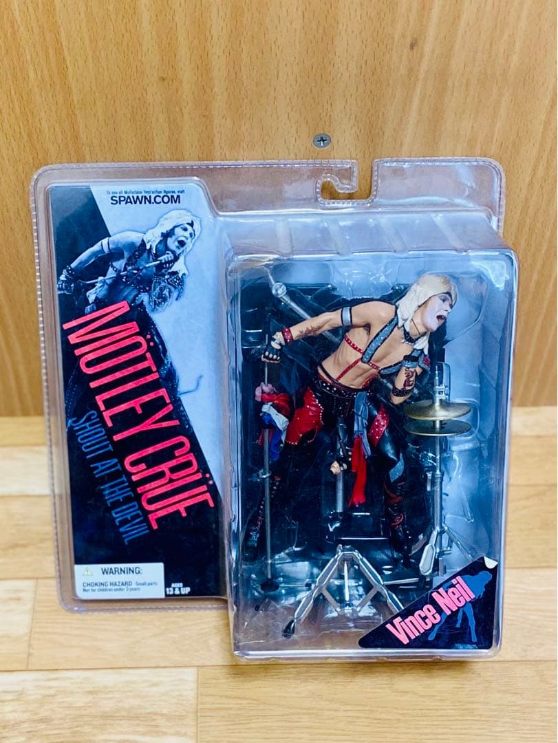 未開封 モトリークルー Mötley Crüeヴィンス ニール ドラムセット付き
