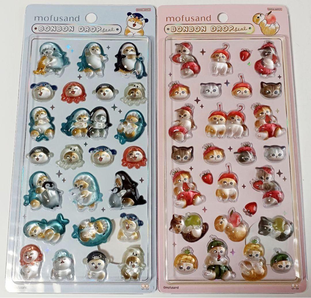 だ*く様 ボンボンドロップシール mofusand セット mofusand ボンボンドロップシールセット - メルカリ