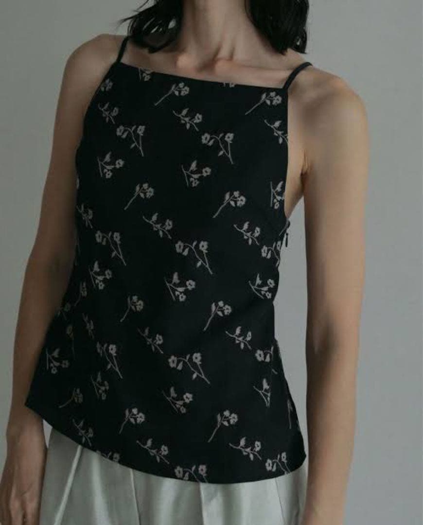 2025SS 新品タグ付 anuke Flower Jacquard Tops