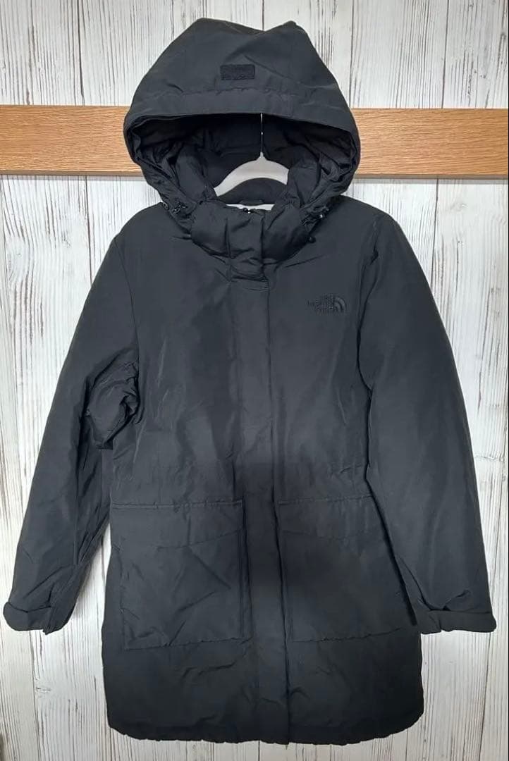☆THE NORTH FACE ☆ロングダウンジャケット／黒／レディースL