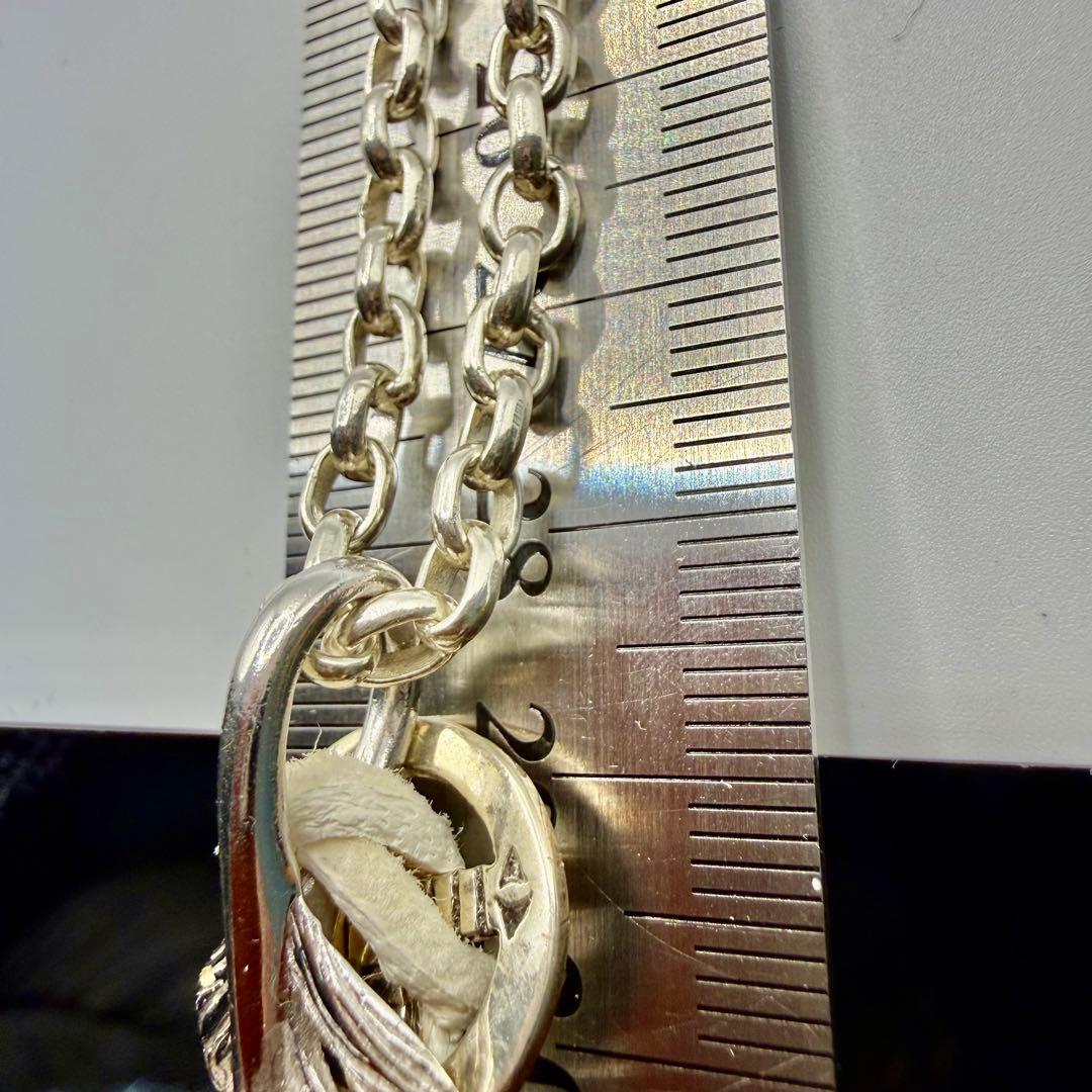 美品 SAAD ターコイズ付きフェザー ホイール、フックネックレスセット