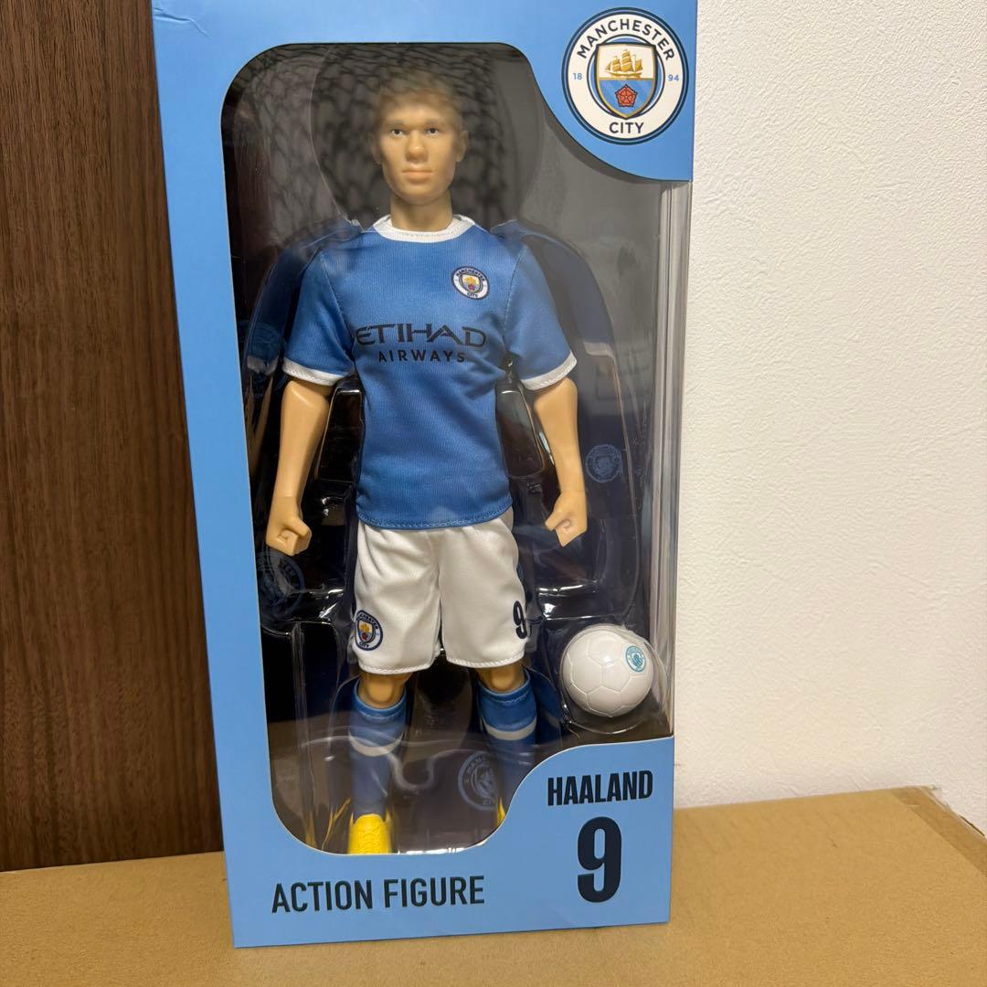 マンチェスター・シティ ハーランド アクションフィギュア 9 オフィシャル ライセンスグッズ】MINIX Figure マンチェスター・シティ