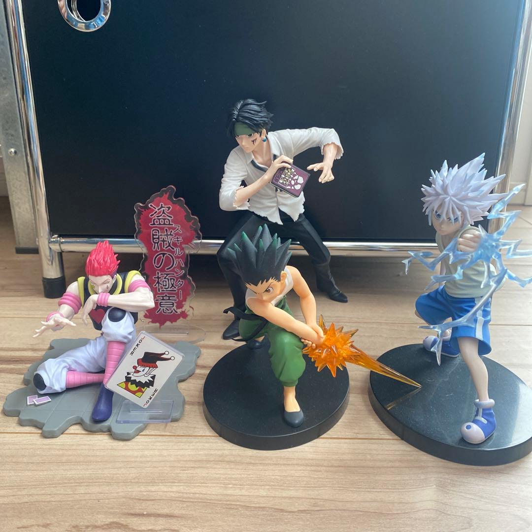 HUNTER×HUNTER プライズ フィギュア クロロ ヒソカ ゴン キルア - メルカリ