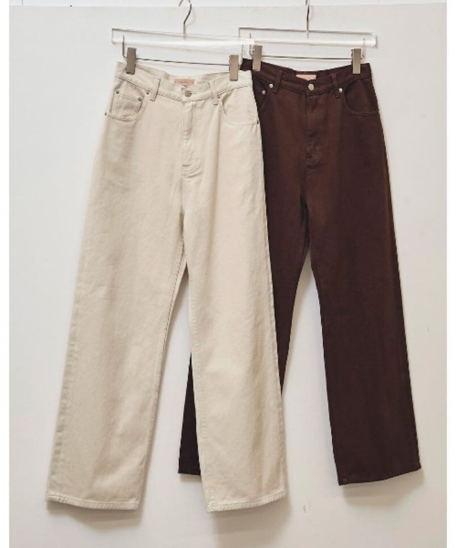 TODAYFUL Cary's Denim 24inch エクリュ デニム