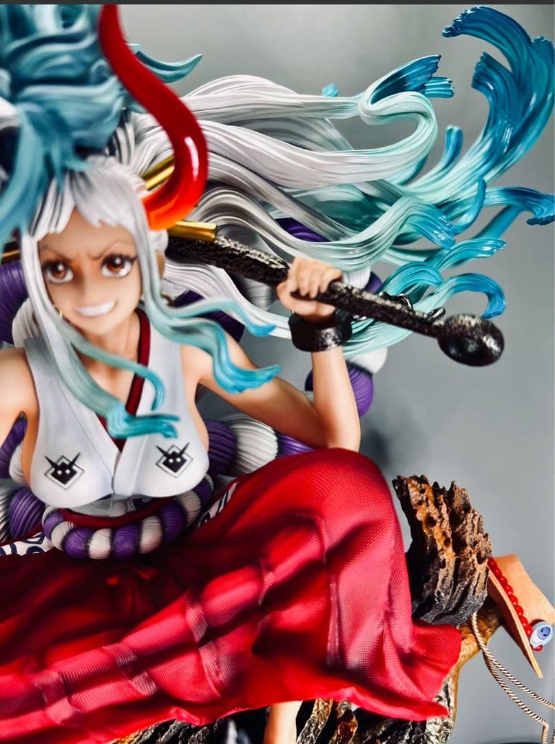 ワンピース ヤマト(大和) ガレージキット フィギュア1/8サイズ - メルカリ