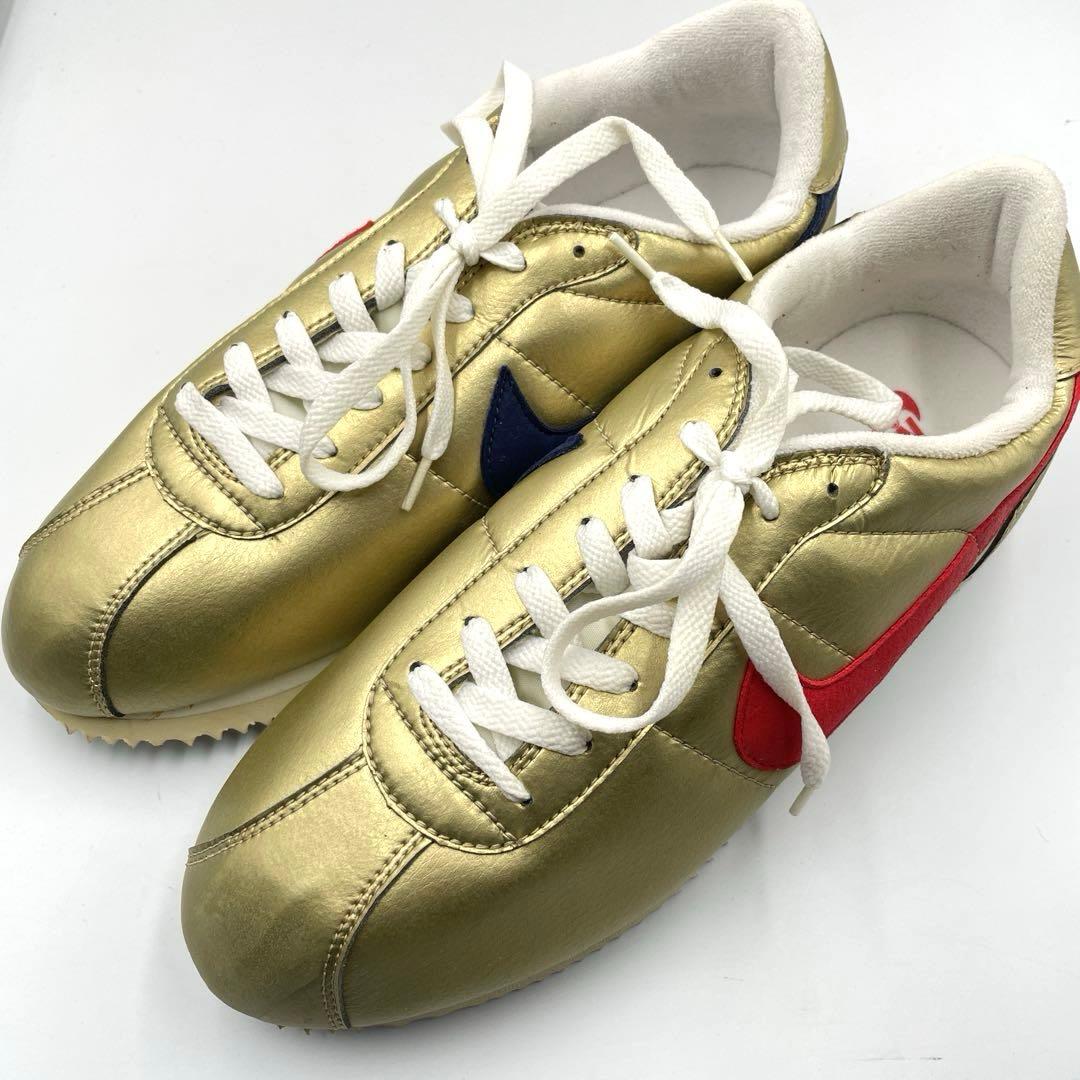 良品✨NIKE コルテッツ　ゴールド　レザー　オリンピックモデル　28.5cm