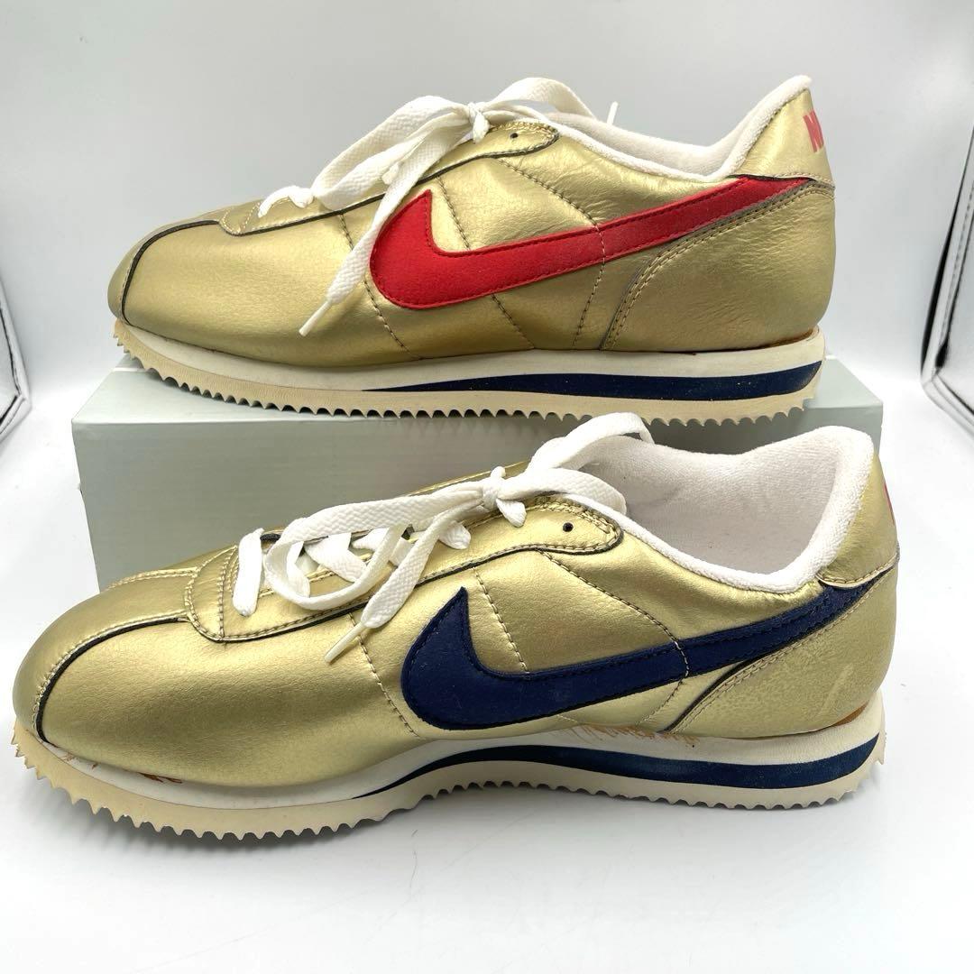 良品✨NIKE コルテッツ　ゴールド　レザー　オリンピックモデル　28.5cm
