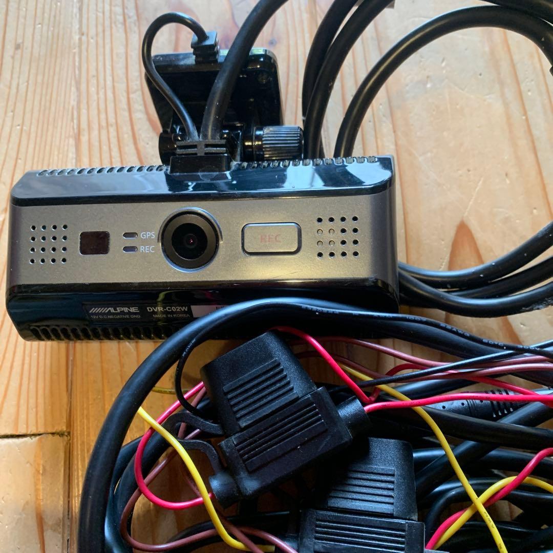 ALPINE DVR-C02W ドライブレコーダー - メルカリ
