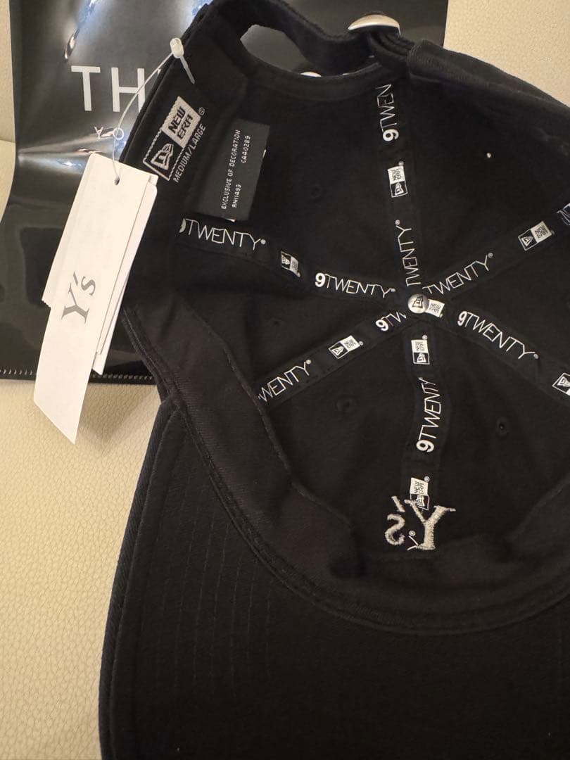TWICE ミナ着用【完売品】Y's NEWERA キャップ 黒 ヨージヤマモト