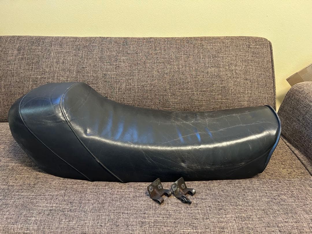 GS400/GS400E 当時物　ジュリアーリシート　ブラック　革