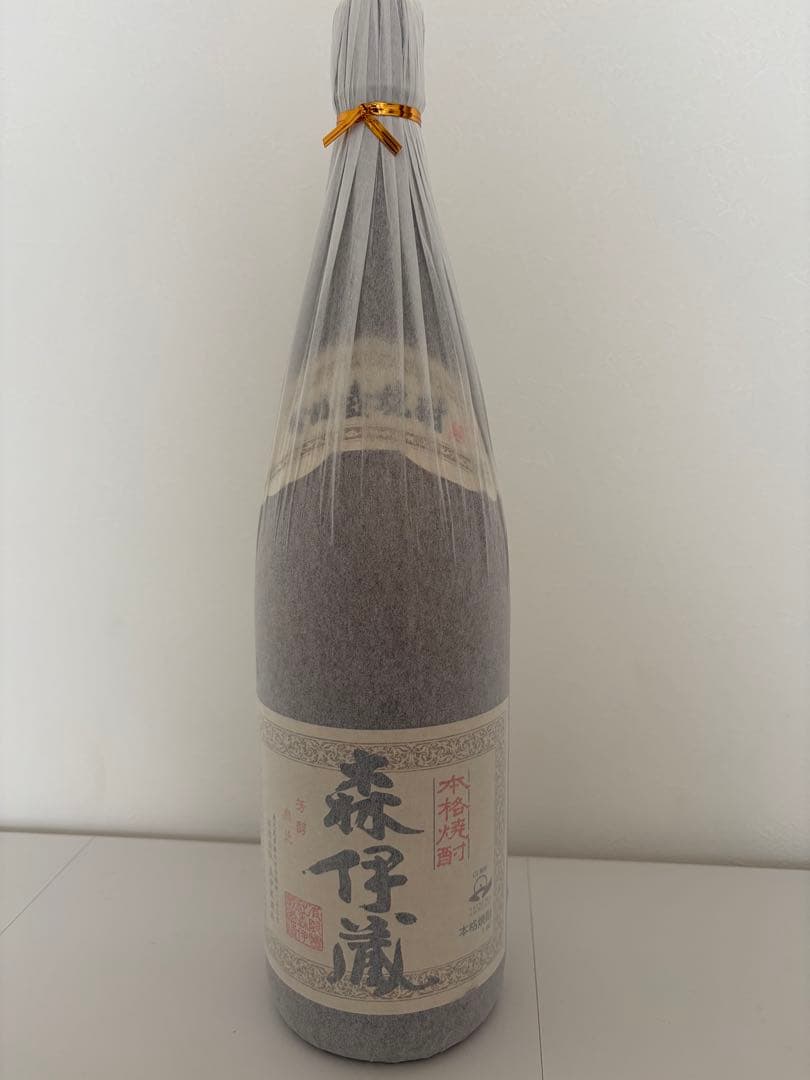 森伊蔵 焼酎 未開封　1,800ml 森伊蔵酒造 森伊蔵 1800ml 箱なし 和紙付き 芋焼酎 : お酒市場JOYLAB