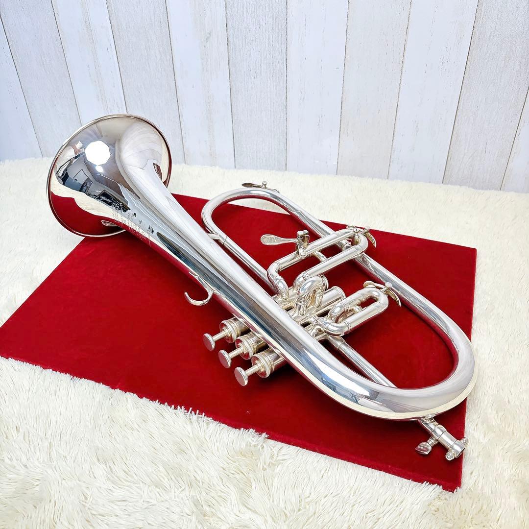 F.BESSON BREVETE フリューゲルホルン B♭ マウスピース付き - メルカリ