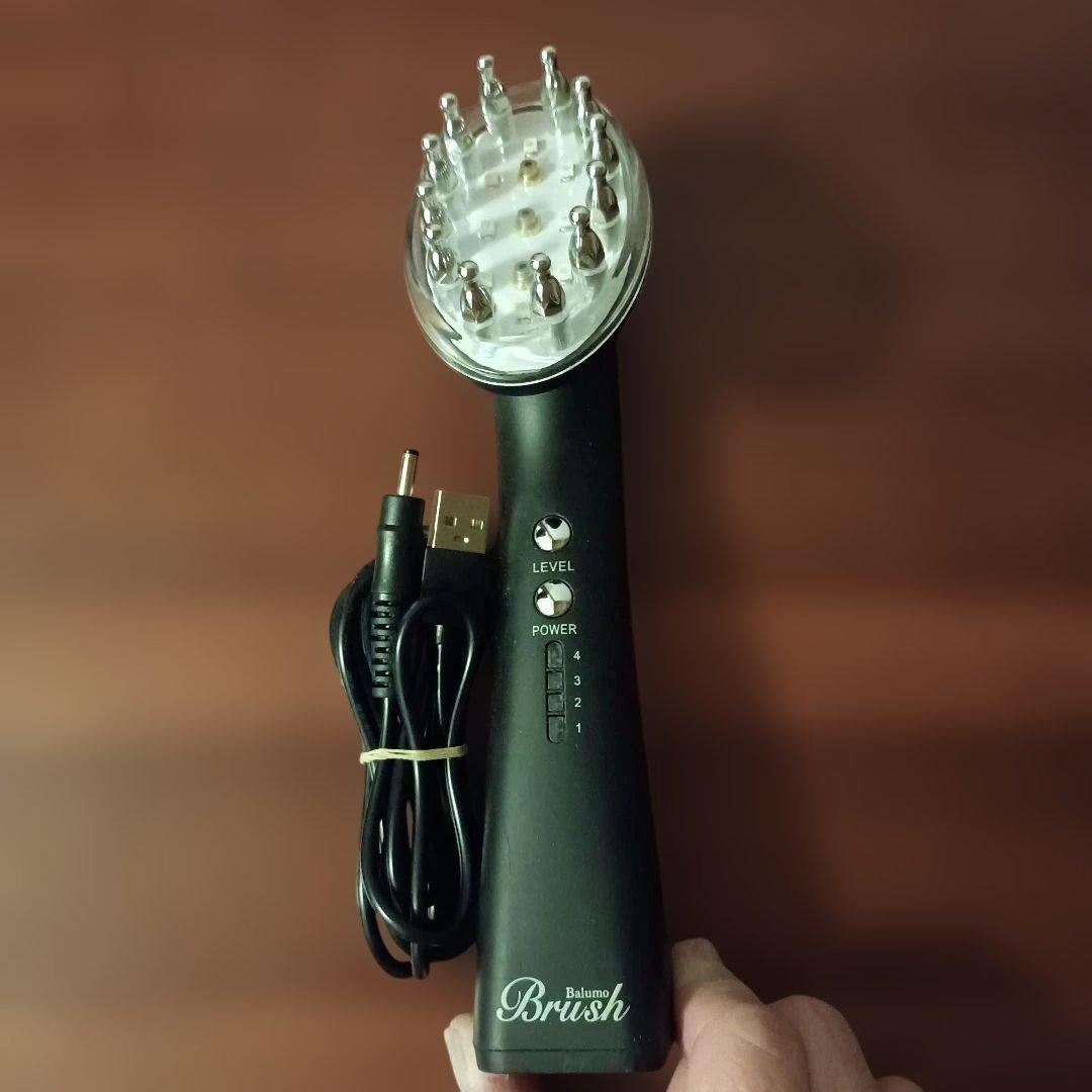 Balumo Brush スカルプマッサージブラシ ブラック BULK HOMME（バルクオム） スカルプブラシ メンズ【バルクオム公式