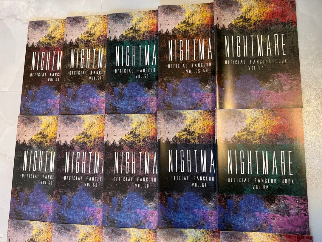 NIGHTMARE FC会報 Vol.50〜70・83 19冊セット（欠番あり）
