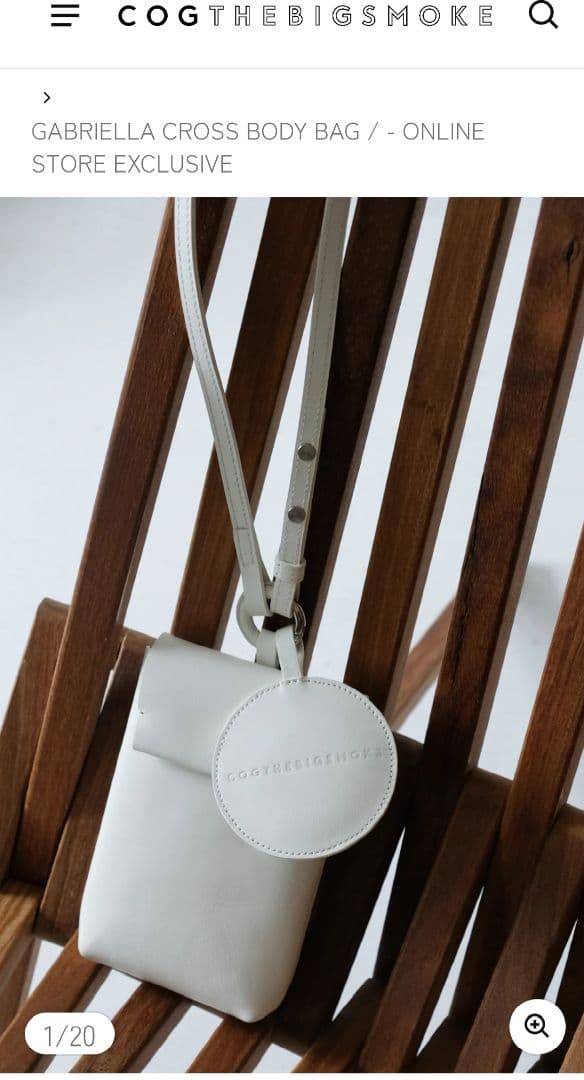 バッグ COGTHEBIGSMOKE GABRIELLA CROSS BODY BAG GABRIELLA CROSS BODY BAG / - ONLINE STORE EXCLUSIVE – COGTHEBIGSMOKE