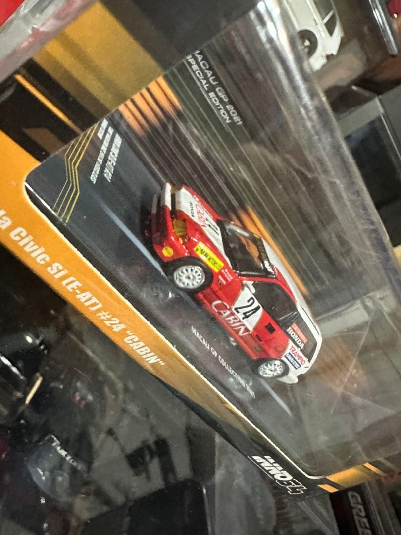 イノモデル 1/64 ホンダ シビック Si E-AT マカオGP 1988 - メルカリ