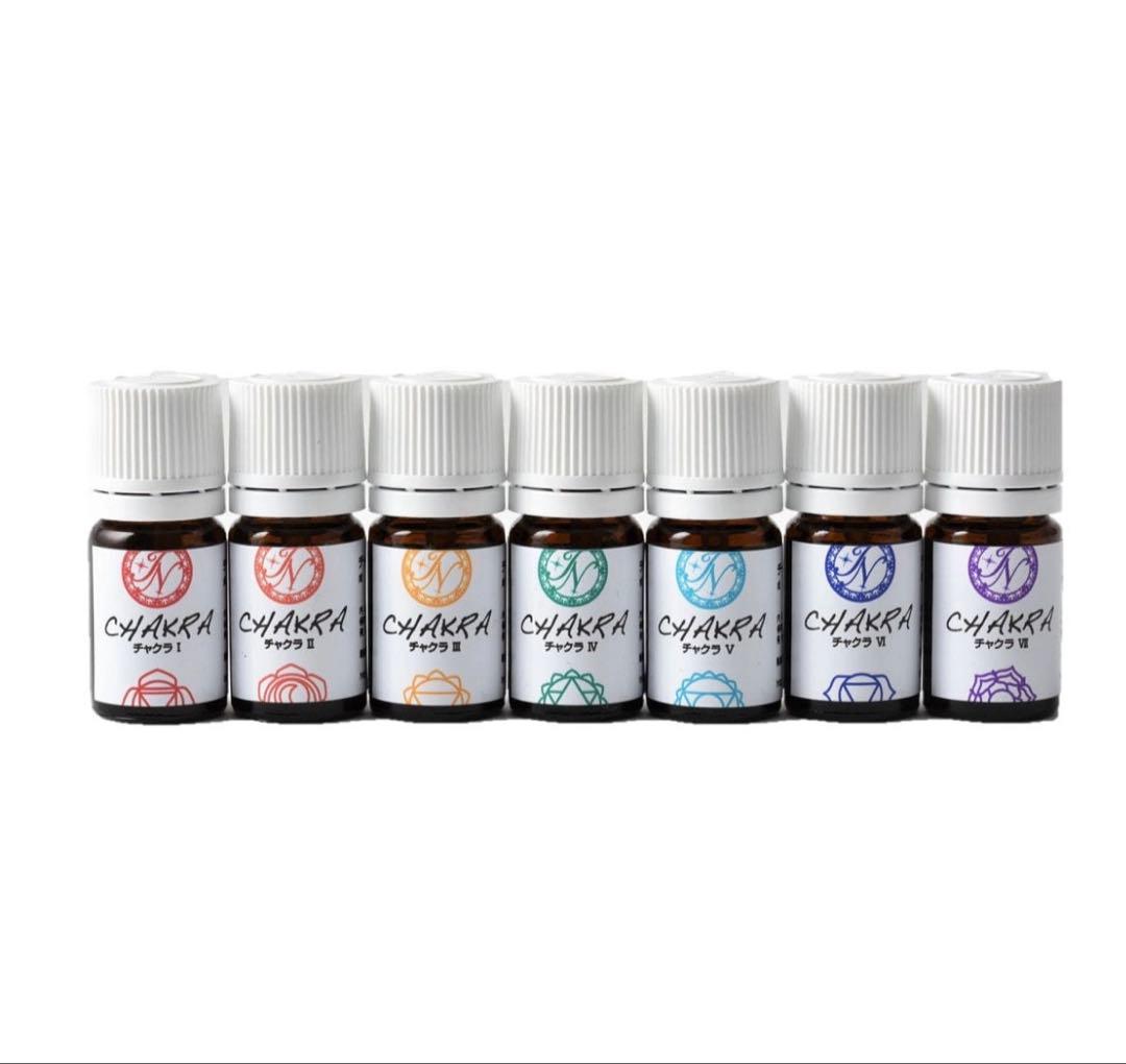 チャクラ漢和オイル 7点セット（ジュノー）