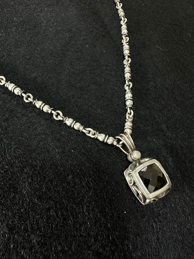 最終価格！AQUA FORTIS オニキス シルバー925 ネックレス