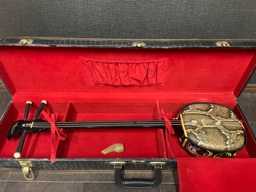 沖縄ちむぐくる三線　本蛇皮