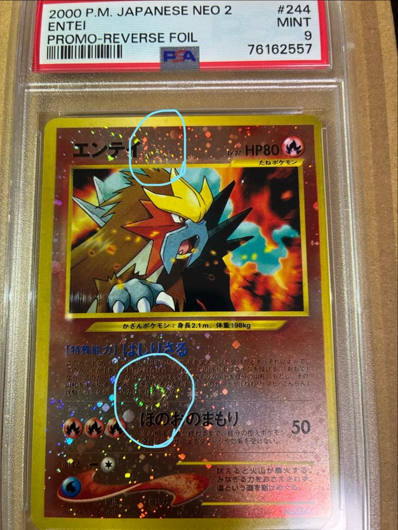 【渦巻き】エンテイ_プレミアムファイル2 PROMO 第2世代 旧裏