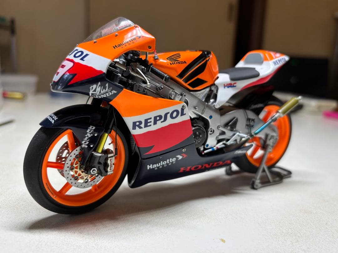 ハセガワ 1/12レプソルホンダRS250RW 2007完成品 - メルカリ
