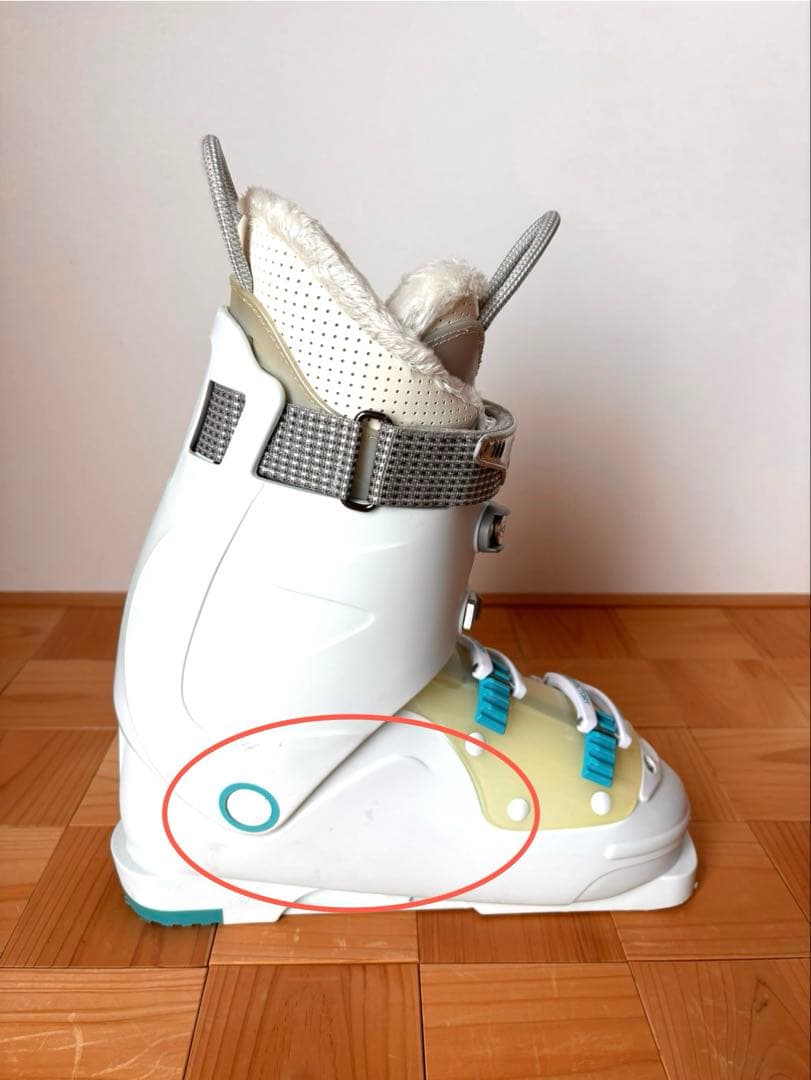 GENFACTORYスキー ブーツ(女性用) 25~25.5cm ホワイト