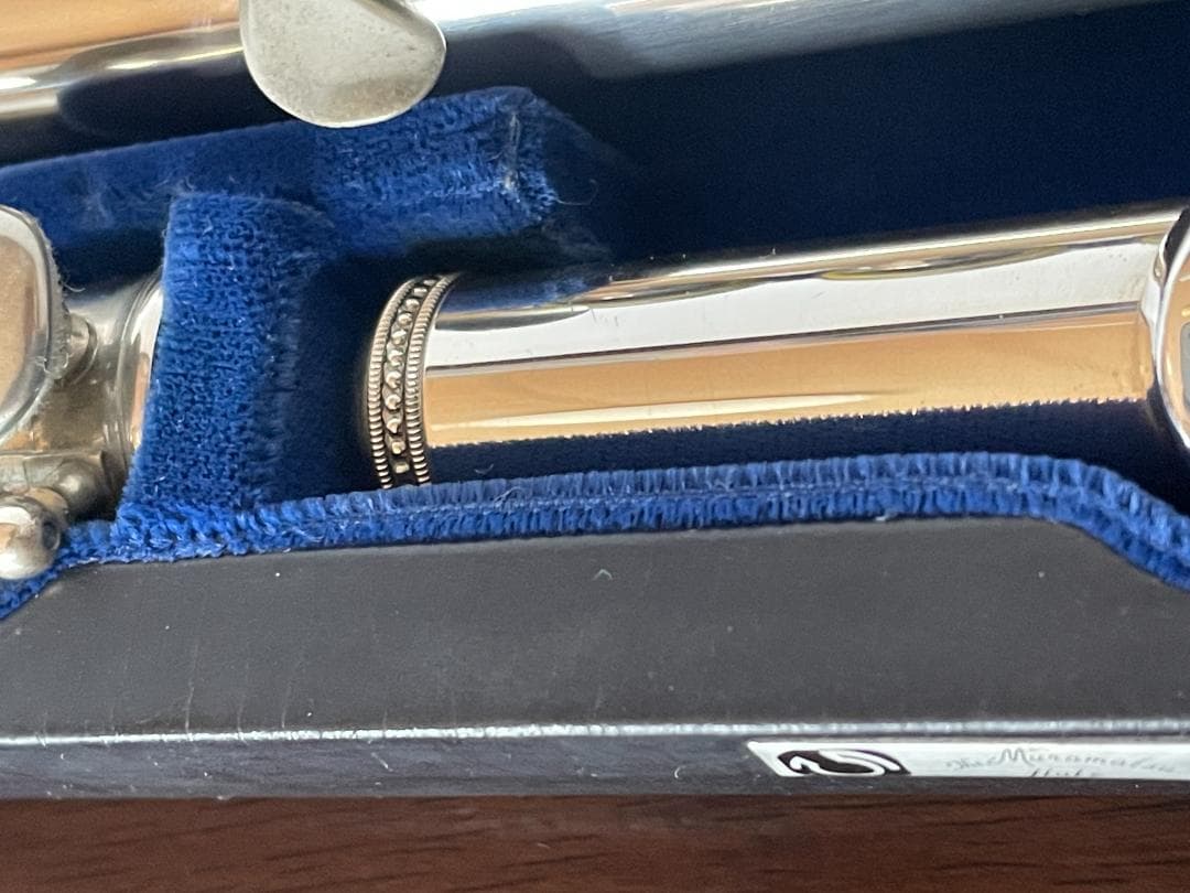 ムラマツフルート インラインリングキー 頭部管銀製 MR－120