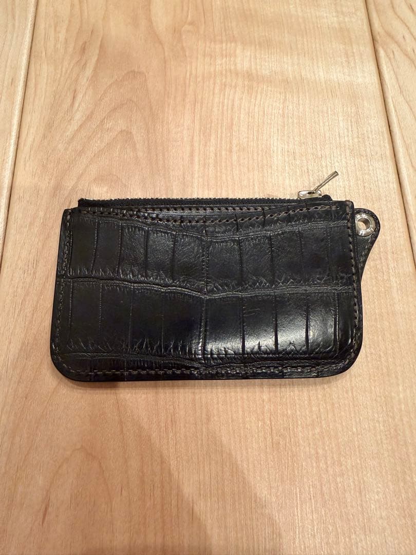 【ほぼ未使用】ワイルドスワンズ B-2 ケース クロコダイル本日発送可