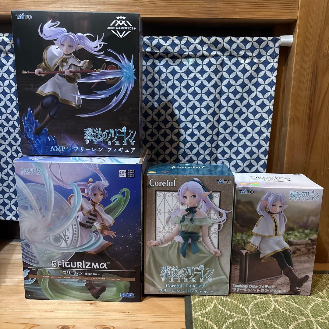 TAITO AMP+フリーレンフィギュア 4体セット