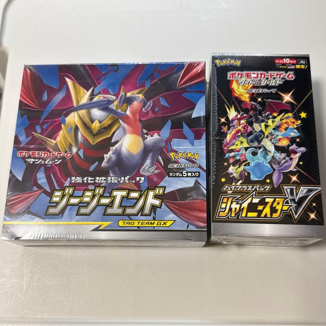 ポケモンカード ジージーエンド1BOX、シャイニースター1BOX - メルカリ