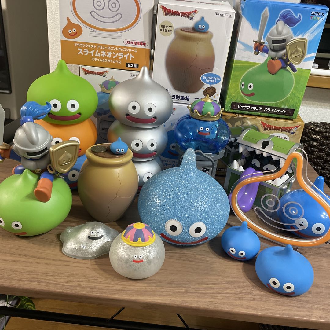 ドラゴンクエスト グッズ スライムタワー 13点 フィギュア キング