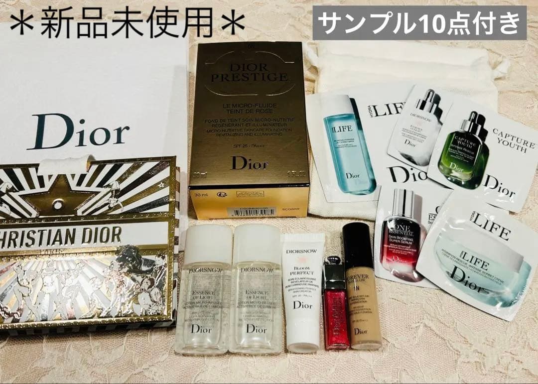 Dior ディオールプレステージルフルイドタンドゥローズ 0N ファンデーション