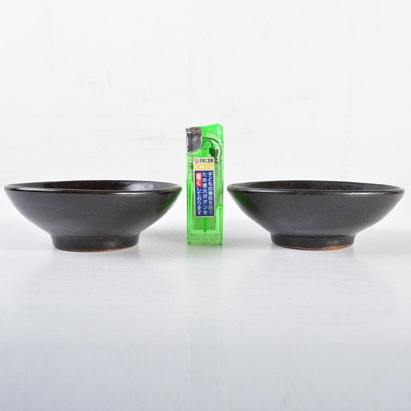 中国 南宋 吉川窯 木葉天目碗 一對 C R4467 - メルカリ