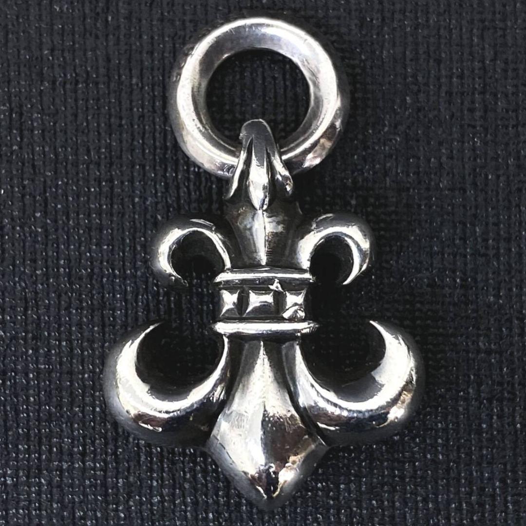 正規品 CHROME HEARTS シルバー925 BS FLUER チャーム クロムハーツ BSフレア シルバー チャーム / CHROME HEARTS BS Fleur