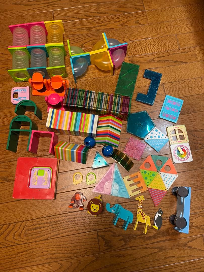 ピタゴラス　カラフル 知育玩具セット　大量