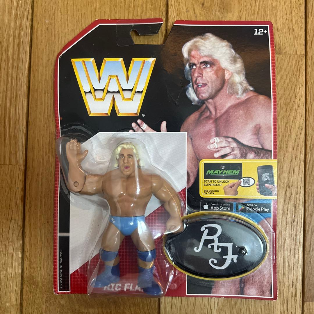 WWF RIC FLAIR フィギュア Mattel Retro WWE Retro Ric Flair Series 4 Mattel Action Figure Factory Sealed