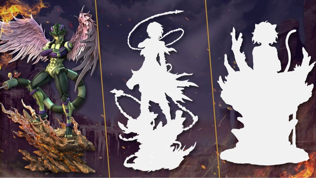 ハンター×ハンター メルエム 1／6スケール フィギュア ガレージキット