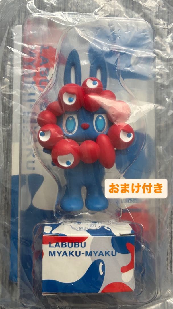 ラブブミャクミャクLABUBU MYAKU-MYAKU フィギュアストラップ万博