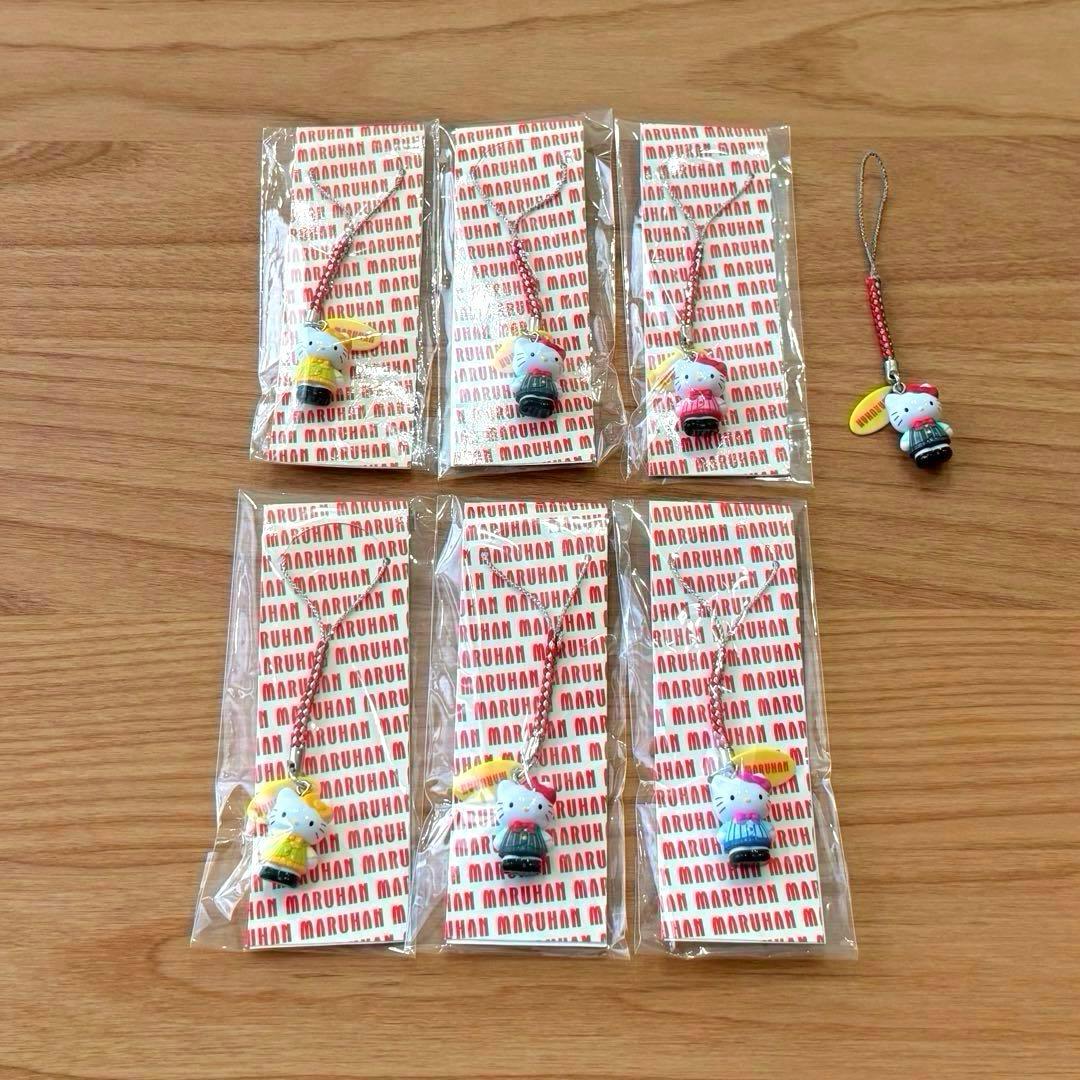 《レア》ハローキティ マルハン限定　ストラップ　7点セット