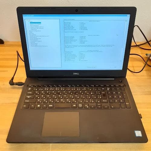 C*u様 80L0209-02 ノートPC Core i5-8250U / メモ
