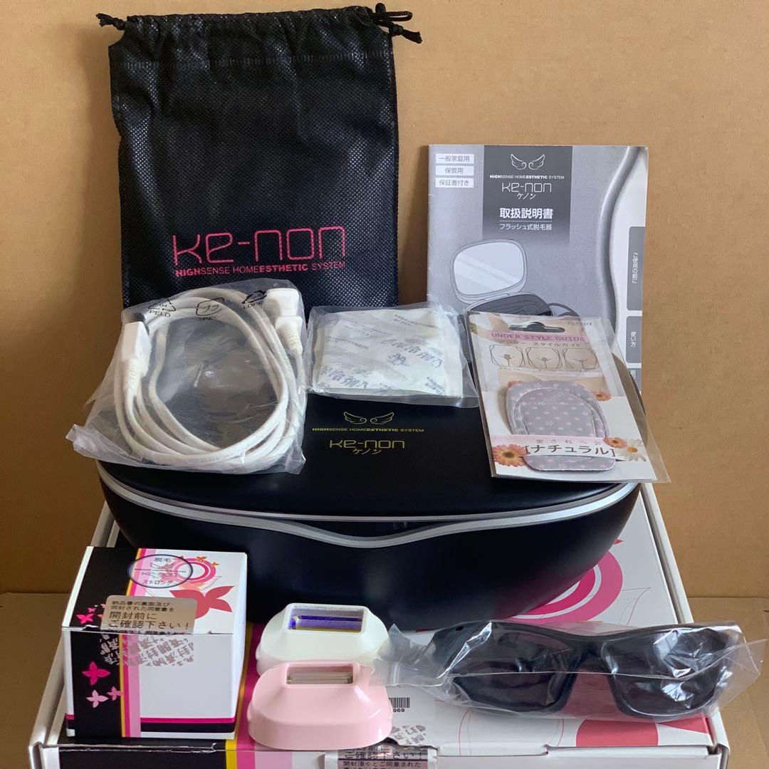 ケノン　脱毛器　v6.2　カートリッジ付き　ジャンク品 gou-sta_kenon-ex-use